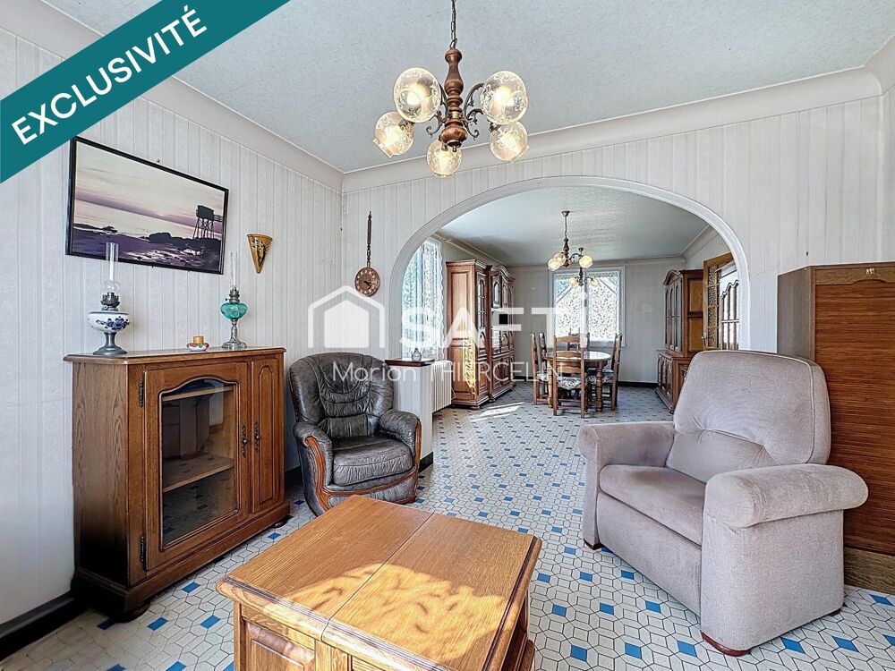Maison à rénover avec sous-sol total + grande dépendance