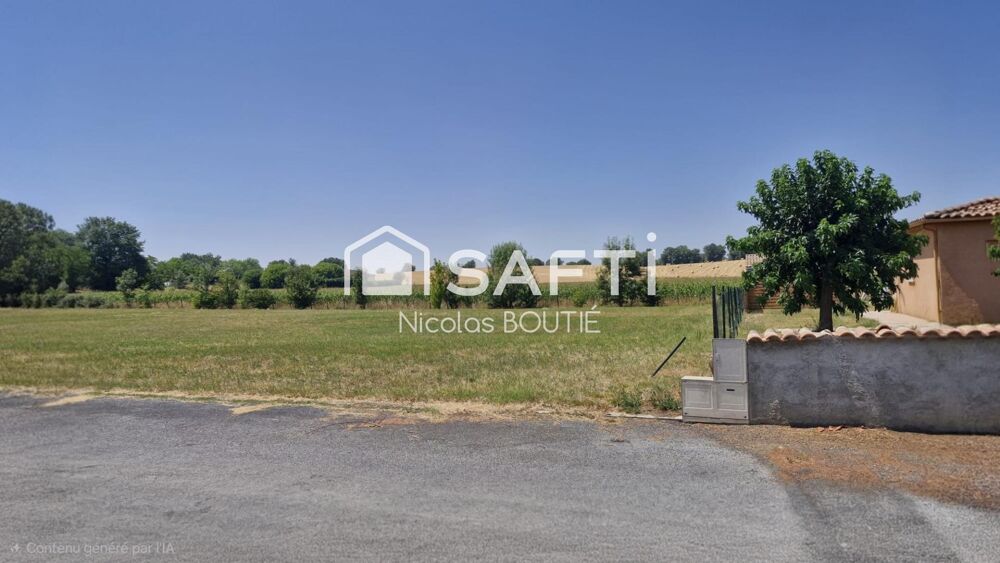 Vente Terrain Terrain constructible viabilisé Lescout