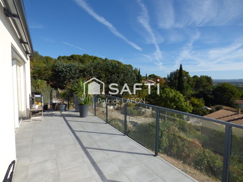 Vente Maison Villa avec vue spectaculaire sur la vallée de l'hérault. Clermont-l'herault