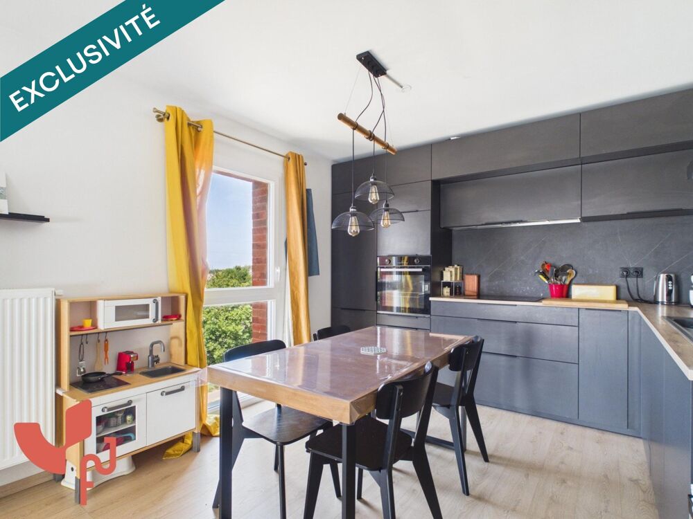 Appartement T4 de 2023, balcon, 2 parkings