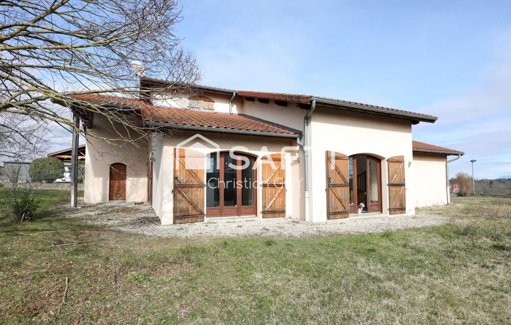 38300 - BOURGOIN JALLIEU - MAISON 160 M² HABITABLE - 4/5 CHAMBRES - 1025 M² TERRAIN