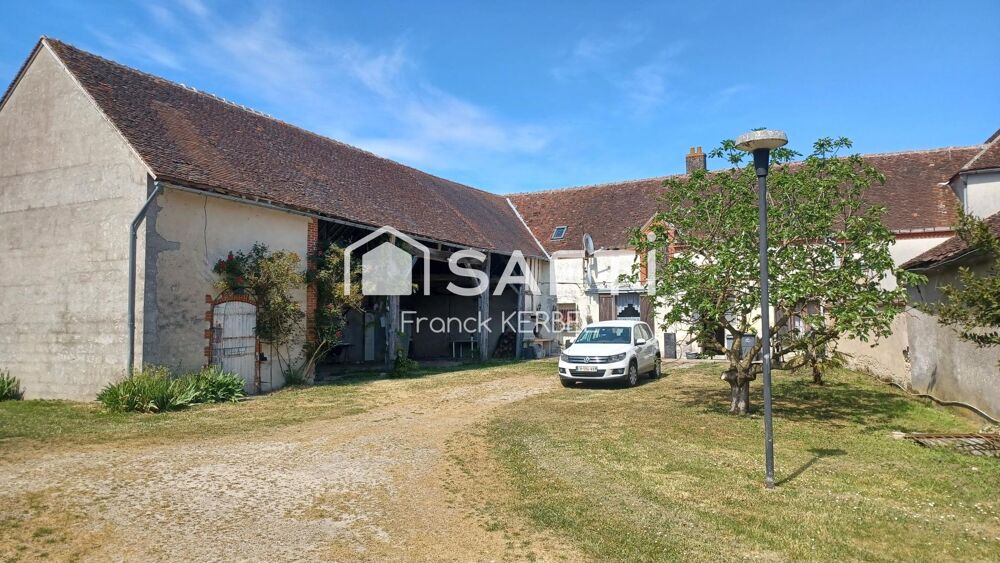 Vente Maison Fermette de 1870 d'environ 120m² implantée à Mézières en Gâtinais Mezieres-en-gatinais