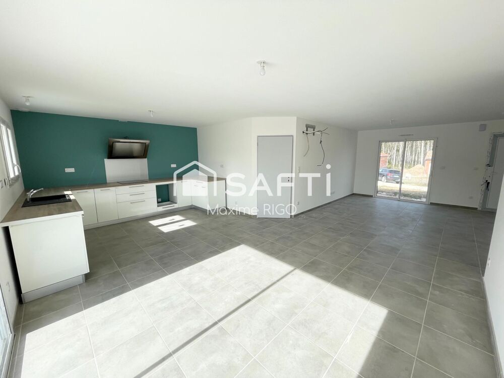 Maison neuve 3 chambres 100 m2 à Casteljaloux
