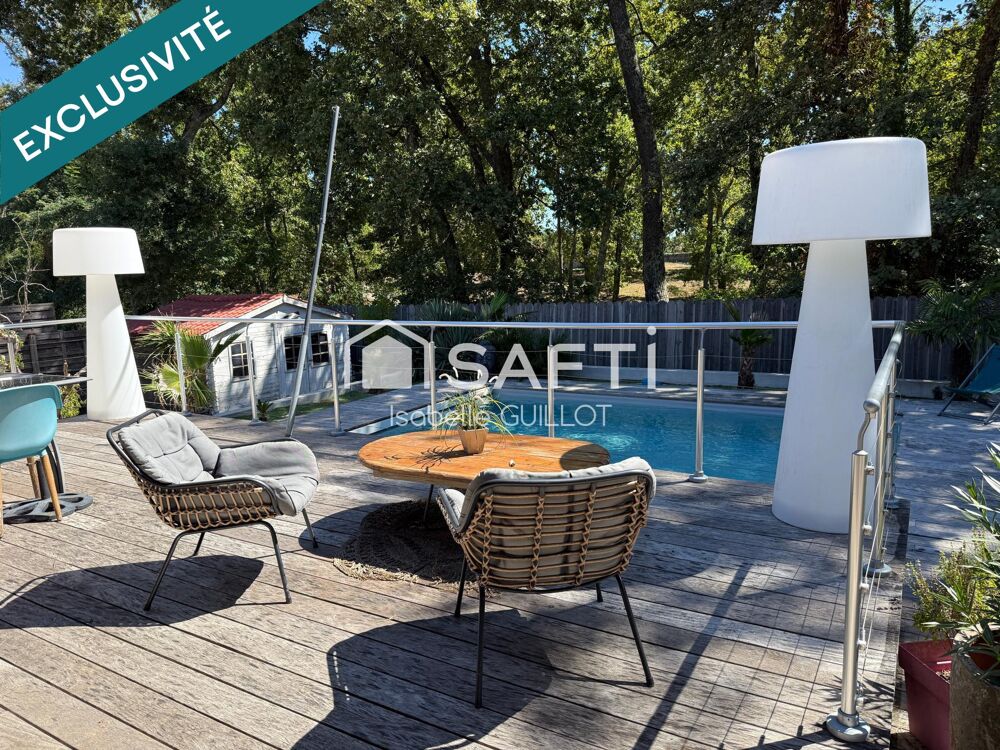 Vente Maison Maison 145 m2 avec piscine et studio Lanton