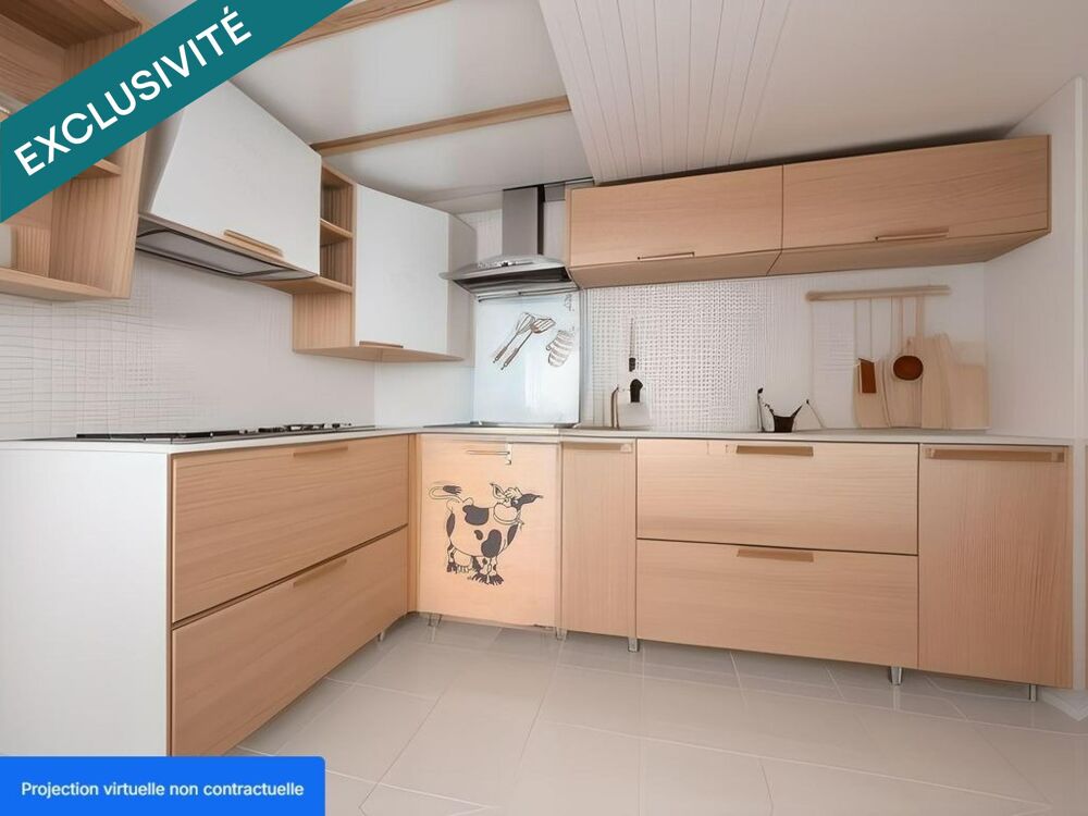Maison 114 m2 avec cave, grenier, 4 chambres