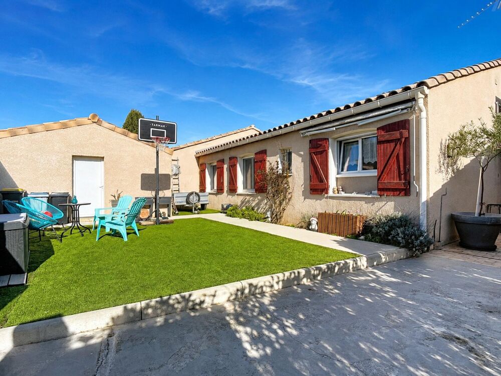 À Cazouls-lès-Béziers :4 chambres, jardin sans vis-à-vis