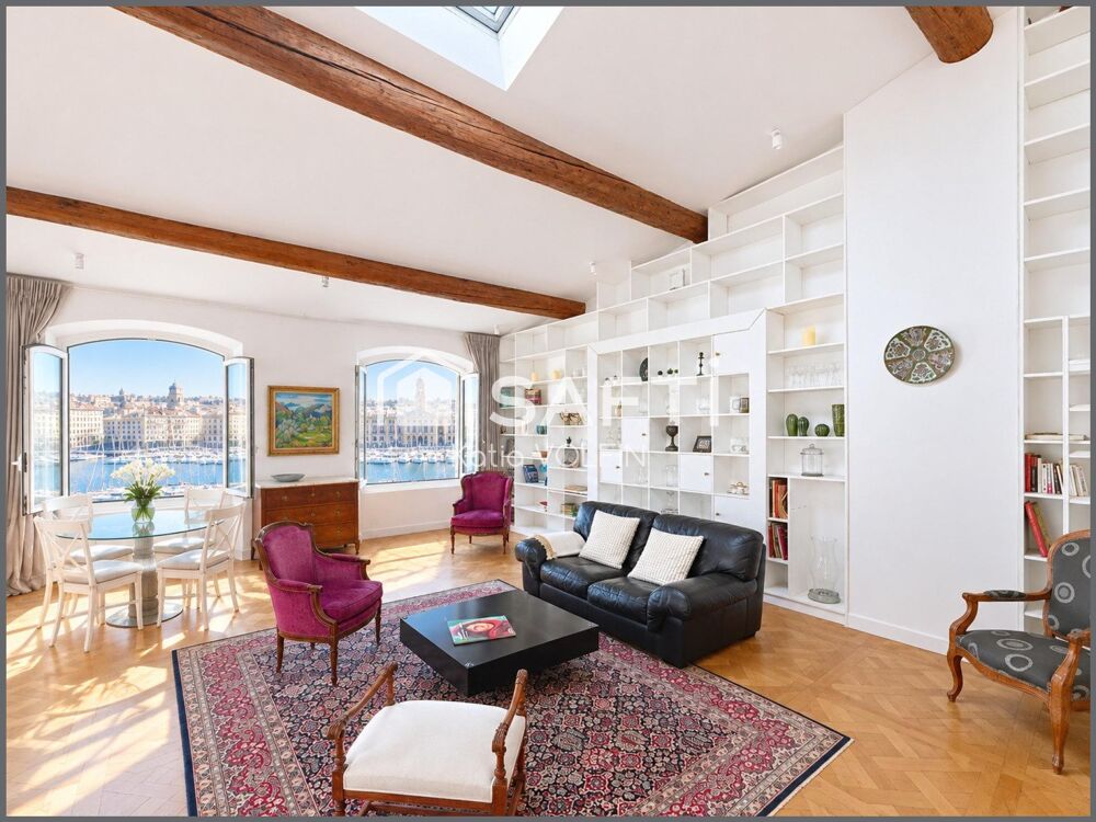 Vente Appartement 7eme – DUPLEX 144 M² VUE VIEUX-PORT avec parking Marseille 7