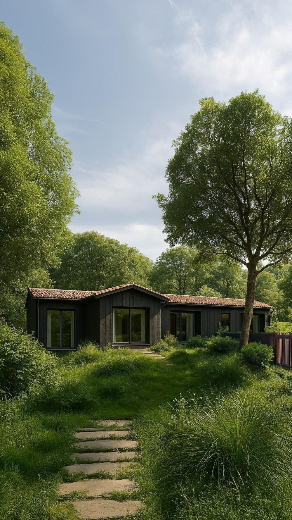 Vente Terrain Terrain à bâtir pour maison en bois contemporaine - PC accordé Saint-selve