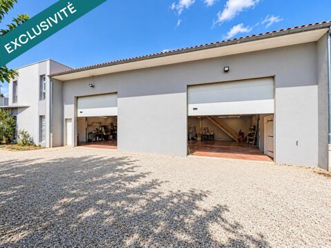   BÂTIMENT INDUSTRIEL de 2002 – ENV. 330 M² EXPLOITABLES – TERRAIN ENV. 900 M² 