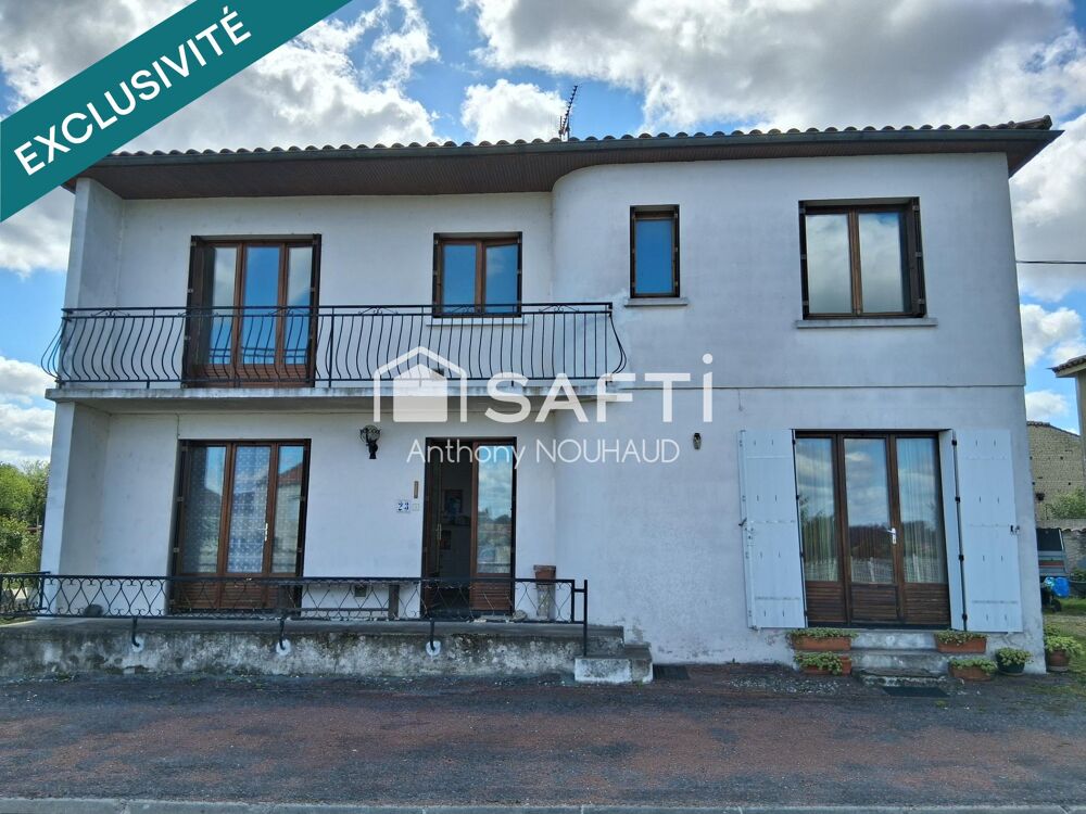 Bien avec 5 chambres, cuisine, séjour, 2 granges