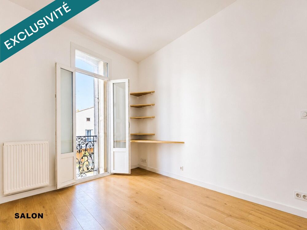 Appartement T2 traversant (50m2) avec balcon (7m2) - Faible charges