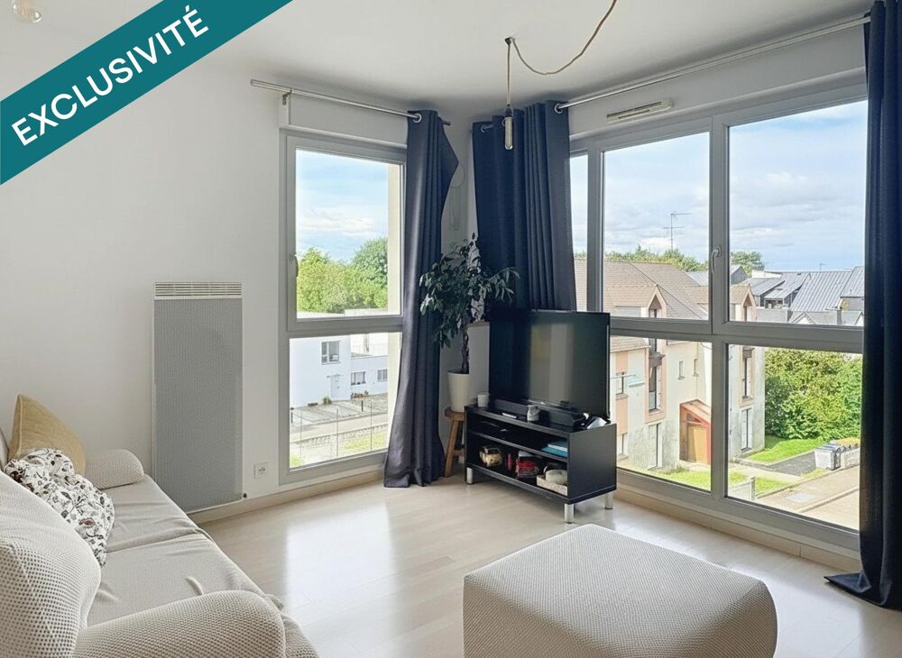 Vente Appartement T3 de 63 m² Carrez avec balcon exposé Sud + box et place parking Rennes