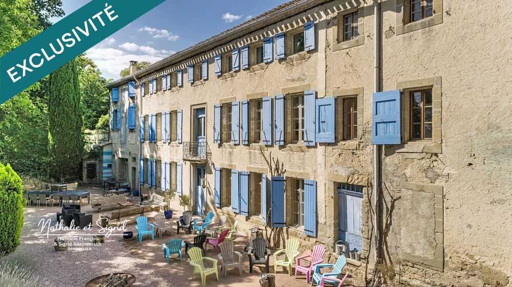Vente Maison DOMAINE D'EXCEPTION AU CŒUR DU SUD DE LA FRANCE Lasbordes