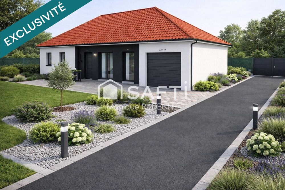 MAISON INDIVIDUELLE DE PLAIN PIED AVEC GARAGE