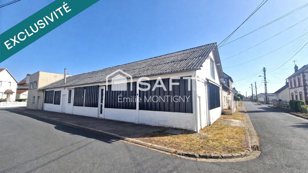 Vente Parking/Garage Bâtiment de 492m2 en deux niveaux Dives-sur-mer