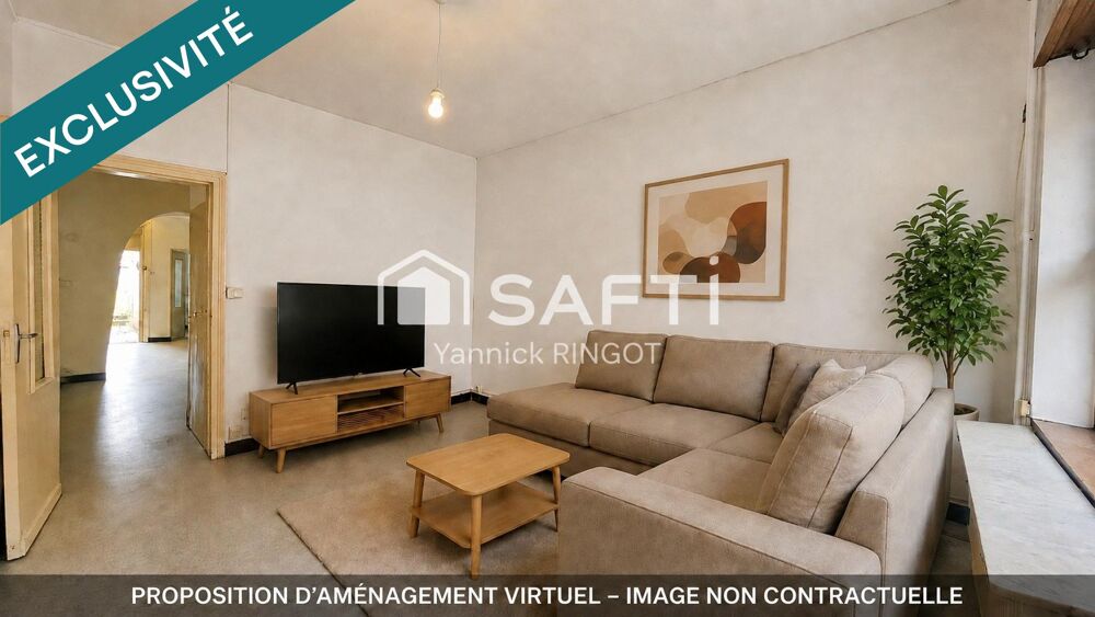 Vente Maison Hypercentre : maison, jardin, garage, double accès Henin-beaumont
