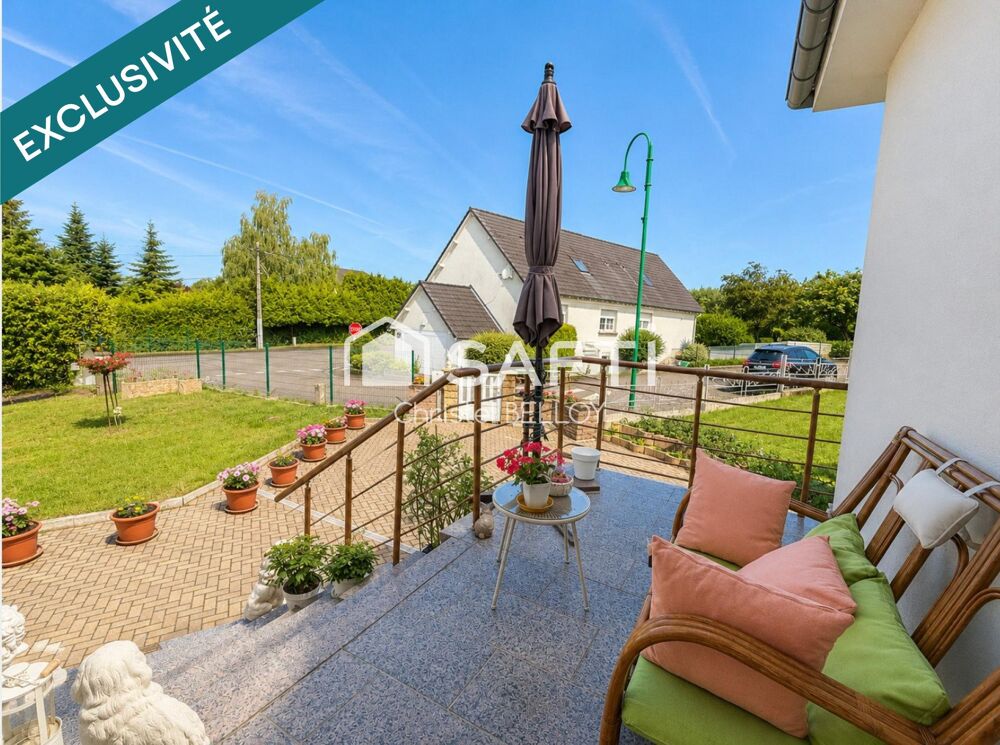 Maison familliale de 180m2 avec 4 chambres et un agréable terrain de 11ares.