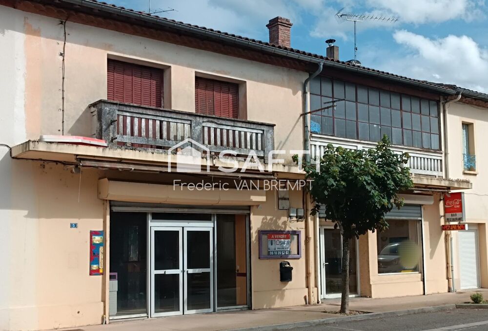 Vente Maison Opportunité rare au cœur de Reyniès – Maison avec fort potentiel + local commercial Reynies