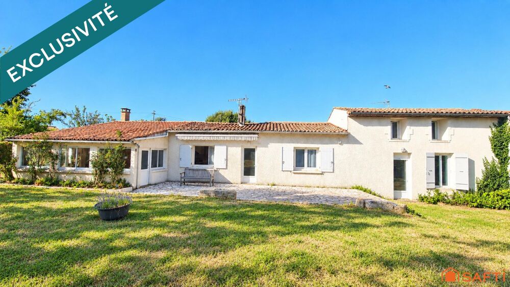 Vente Maison Meschers – 155 m², terrain 1 600 m², beau potentiel, 600m du centre Meschers-sur-gironde