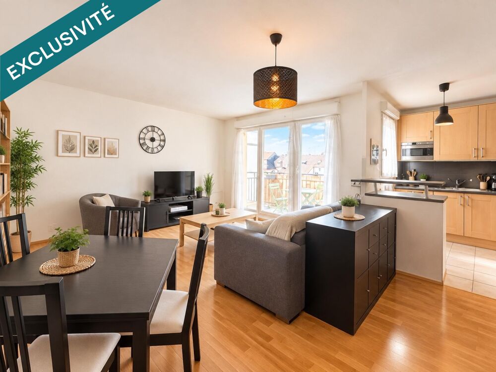 Vente Appartement Appartement 63 m², Balcon, vue monument historique Longjumeau