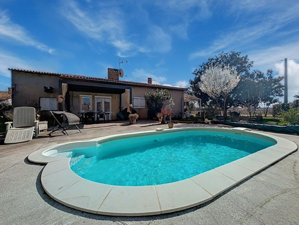 maison T5 - 4 chambres - 118m² - garage et piscine