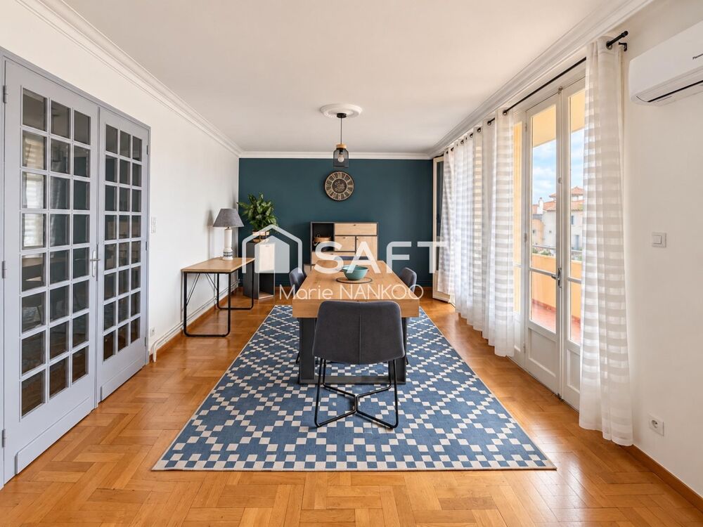 Vente Appartement Carcassonne – appartement de 100 m² avec balcon, garage et cave – à pied du centre-ville Carcassonne