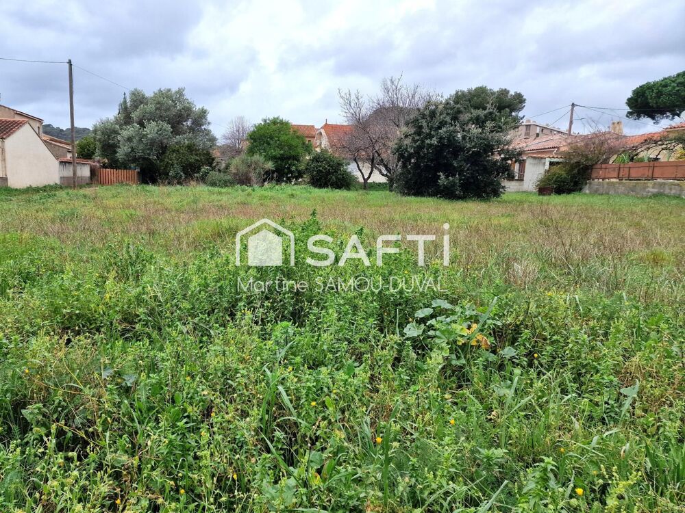 Vente Terrain La Seyne sur Mer station balnéaire, quartier  sud Fabrégas proche des plages et des commerces .Terrain constructible La seyne-sur-mer