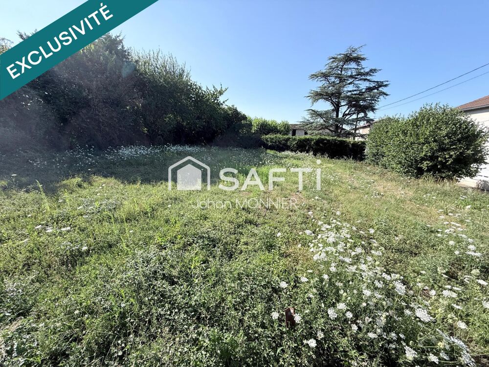 Vente Terrain Terrain à bâtir de 617 m² à quelques minutes du centre du village Chaleins