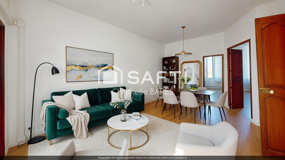 Vente Appartement Appartement 5 pièces d'env. 98 m² – Vue Place d'Armes, Toulon Centre Toulon