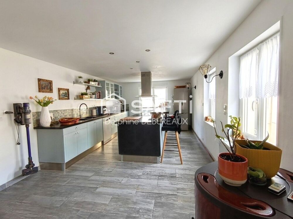 Vente Maison Sebourg – Maison 210 m² – 4 grandes chambres – Aucun travaux – DPE B - possibilité de vie sur le rez de chaussée Sebourg