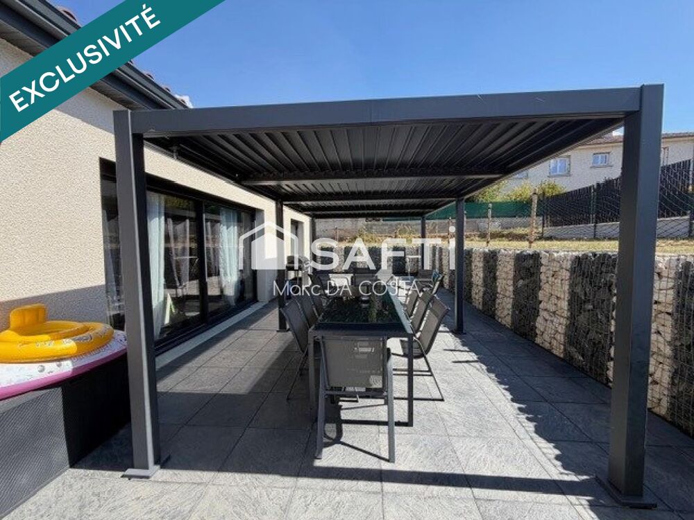 maison 140 m2- 4 chambres- garage- terrain 904 m2