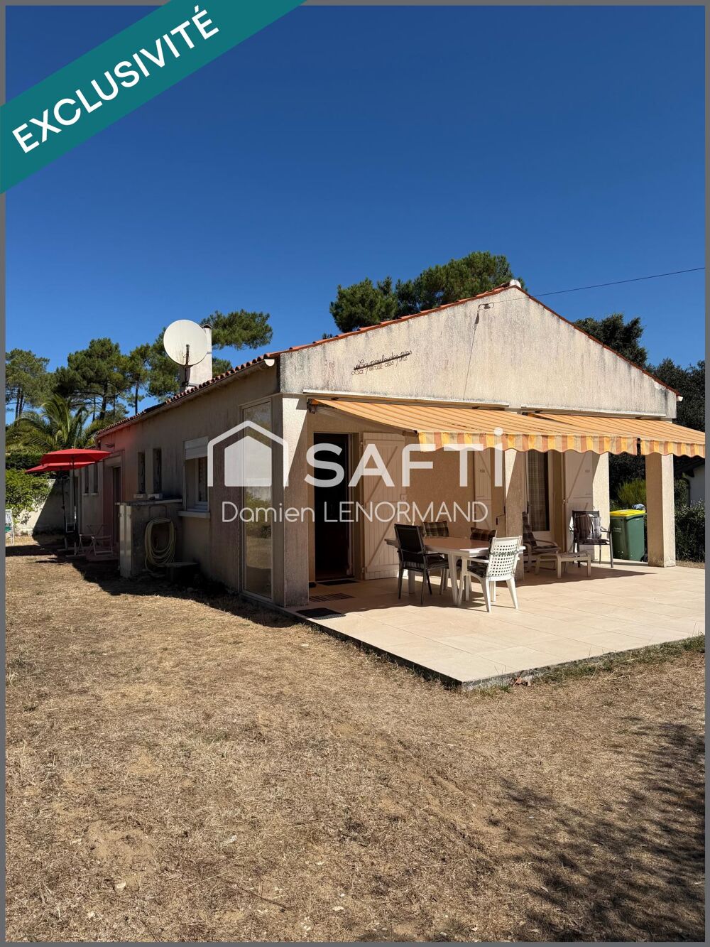 Maison à domino proche marché et plage