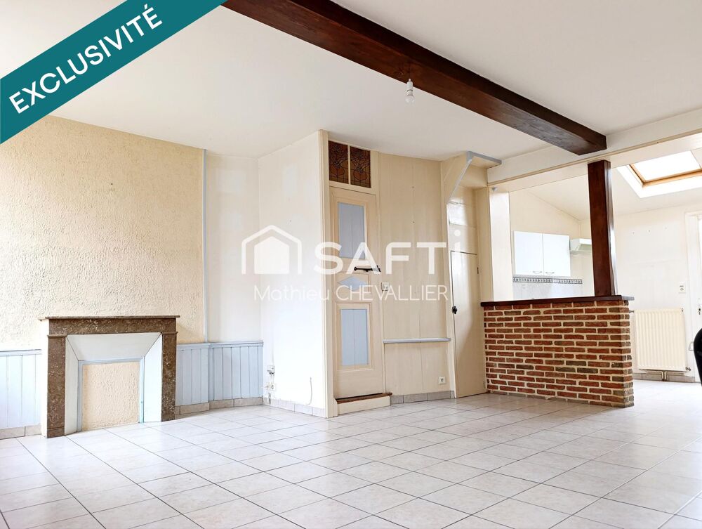 Maison 90 m² avec courette au coeur de Saint-Riquier