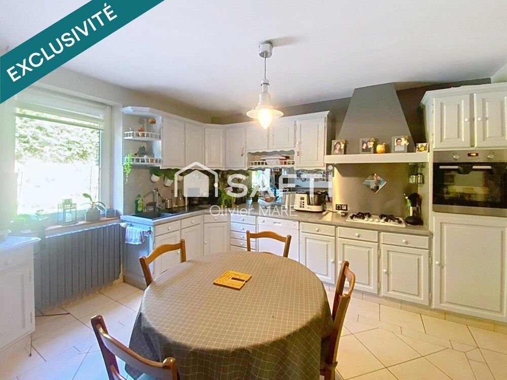 Maison en pierre, 117 m², 3 chs, terrain 893 m², Tinchebray Bocage