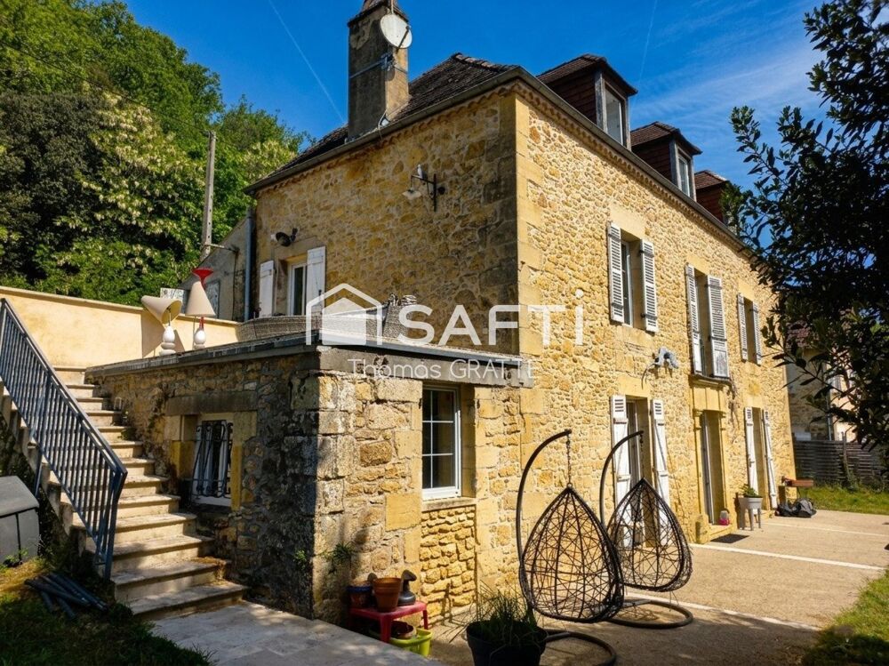 Élégante maison de maître rénovée  Secteur Sarlat  Périgord Noir