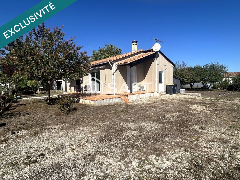 Vente Maison Maison de plain-pied avec terrain de 1000 m² à proximité d' Angoulême Roullet-saint-estephe