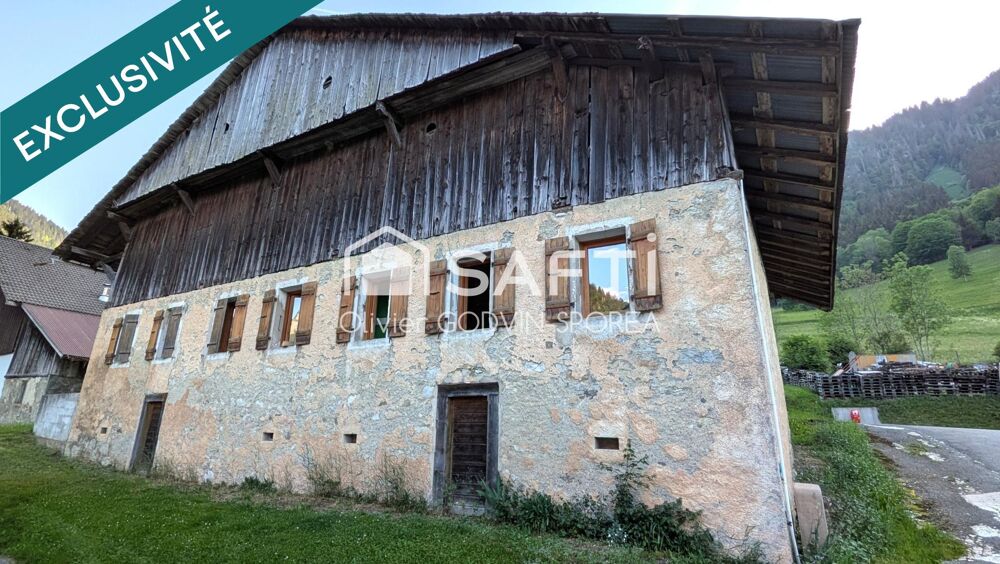 Vente Maison Ferme haut savoyarde de 1848 à rénover dans un village traditionnel de la vallée d'Abondance Bonnevaux