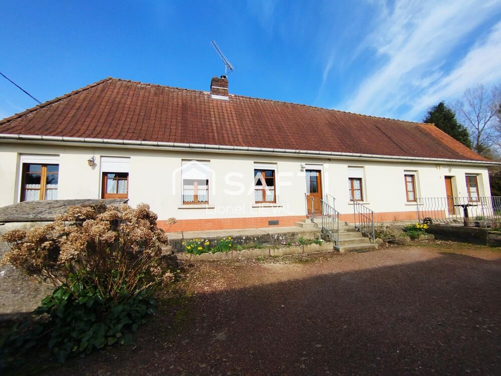 Longère de 133M2 habitable Plain pied sur 2460 m2
