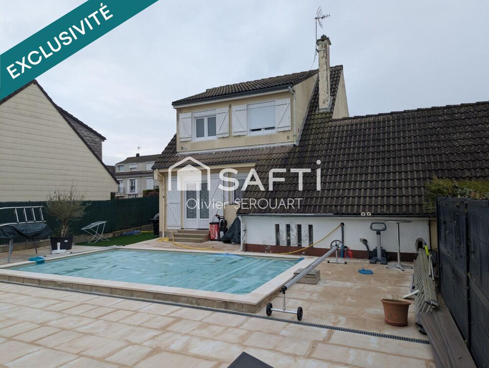 Vente Maison ? Maison familiale avec piscine à vendre à Harly Harly