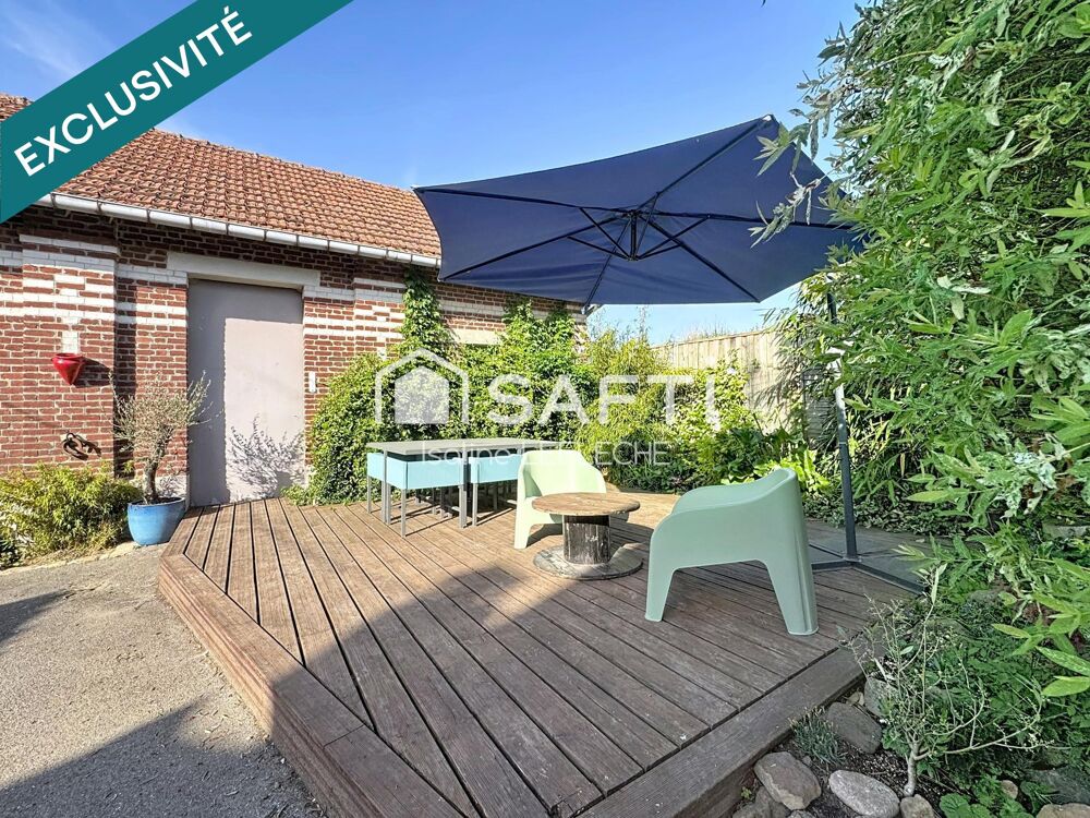 Maison en brique de 150m2 avec garage et dépendances