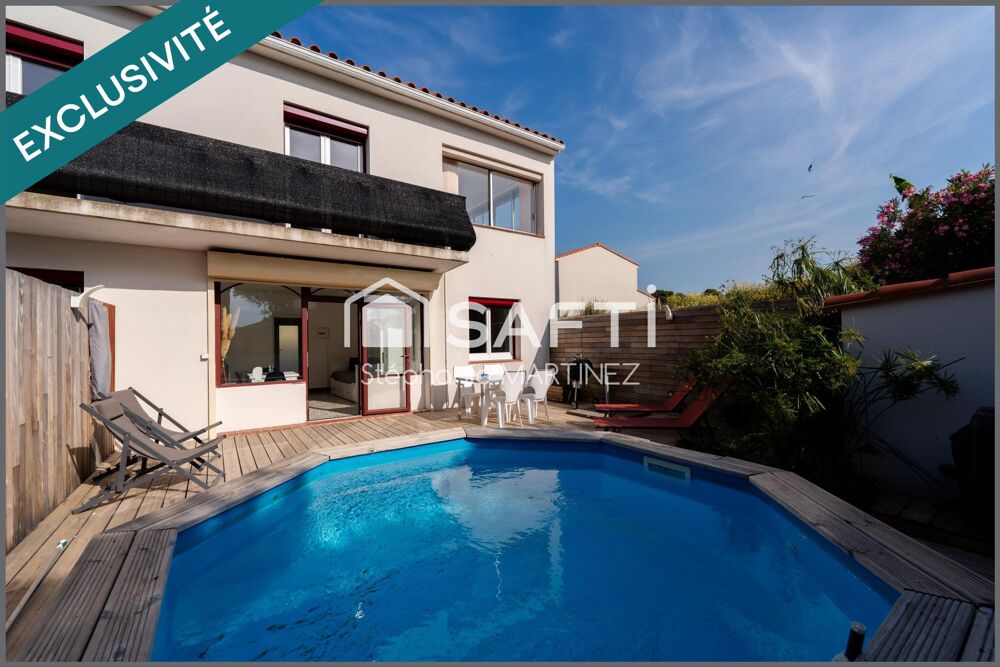 Vente Maison SAINT-CYPRIEN – Ensemble immobilier de standing composé de 3 appartements indépendants avec piscines privatives Saint-cyprien