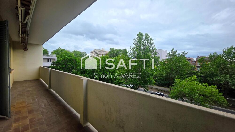 Vente Appartement Appartement t3/t4 de 74 m², avec cave et stationnement, Bonnefoy / canal Toulouse