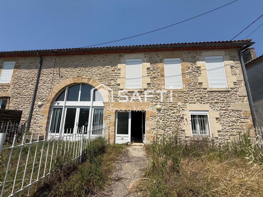 Vente Maison À vendre – Ensemble immobilier en pierre divisé en 4 logements – Casseuil Casseuil