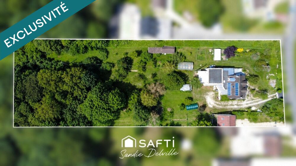 Vente Maison Pavillon 193m²- 6p- 4ch- piscine- 4589m²- sous-sol total Mauperthuis