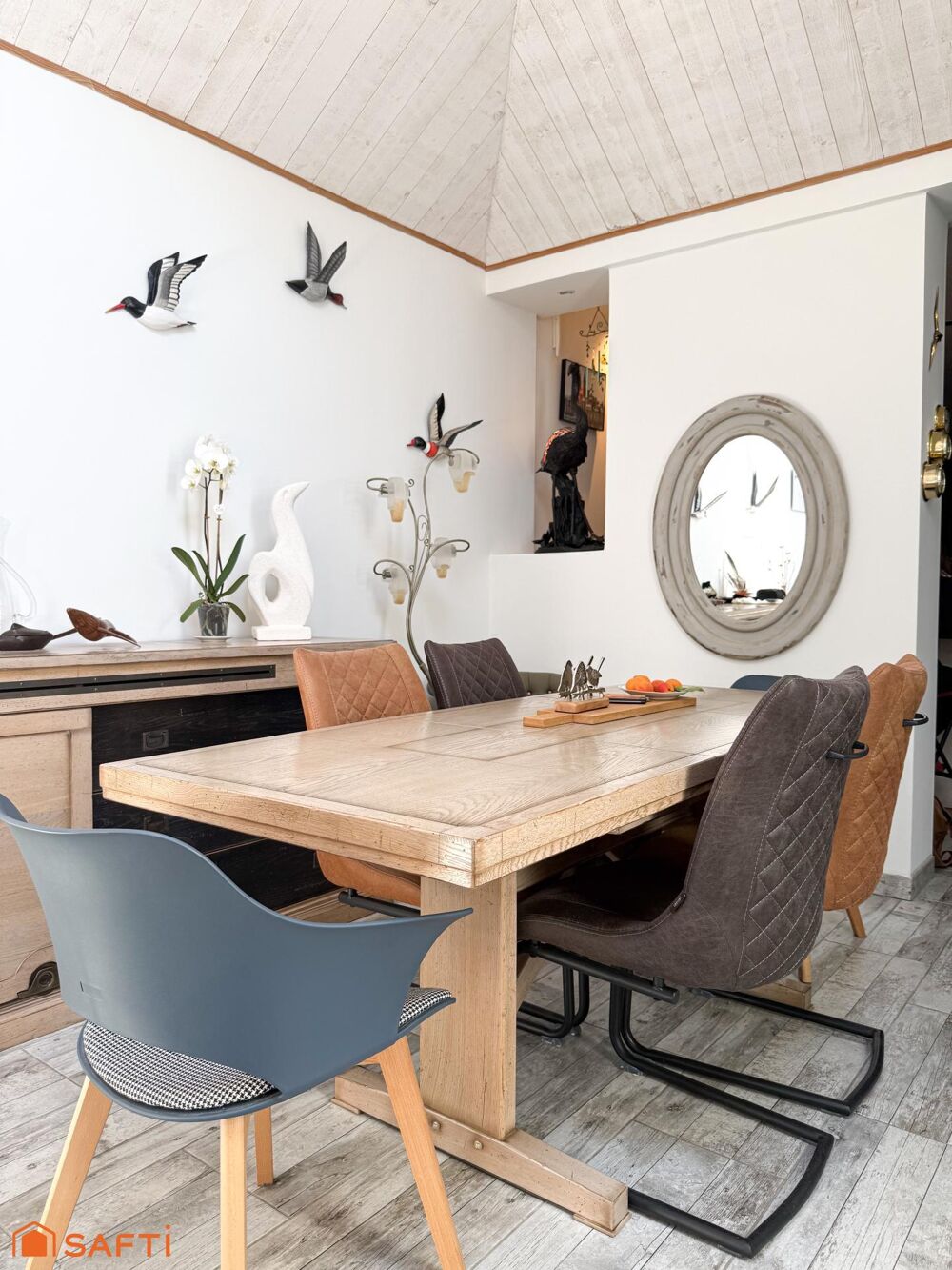Le Crotoy  Maison rénovée avec vie de plain-pied, 3 chambres, cour, proche plage