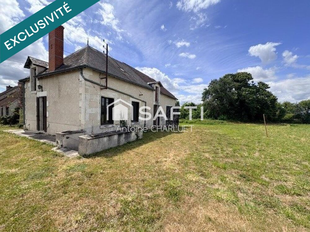 Vente Maison Maison à rénover 61m² avec de nombreuses dépendances sur un terrain de 1 hectar et demi Palluau-sur-indre