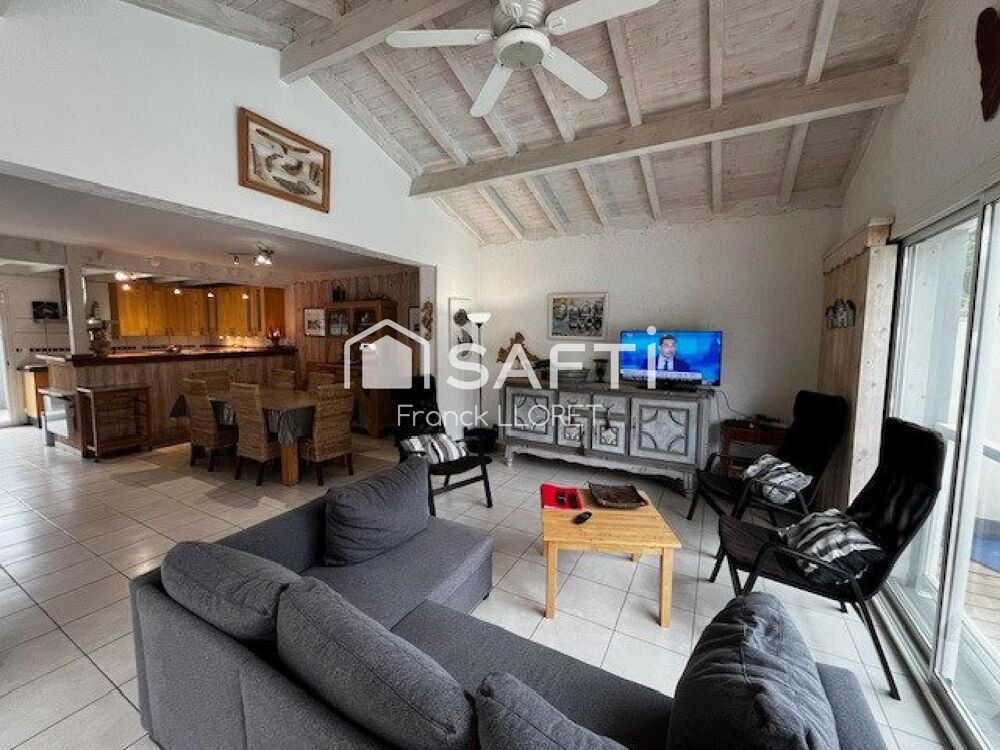Hourtin plage maison 4 chambres, piscine