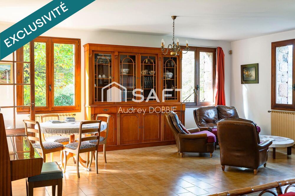 Vente Maison 07140 : Maison provencale en pierres avec jardin de 3500m² et vue Les vans