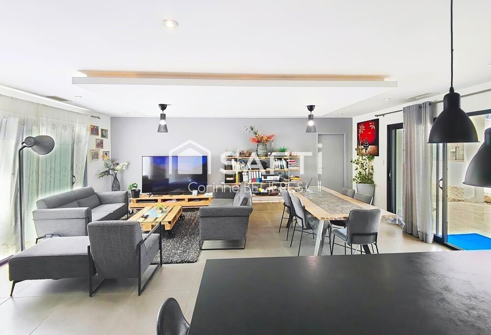 Maison récente de 123m² - 4 chambres + piscine au sel