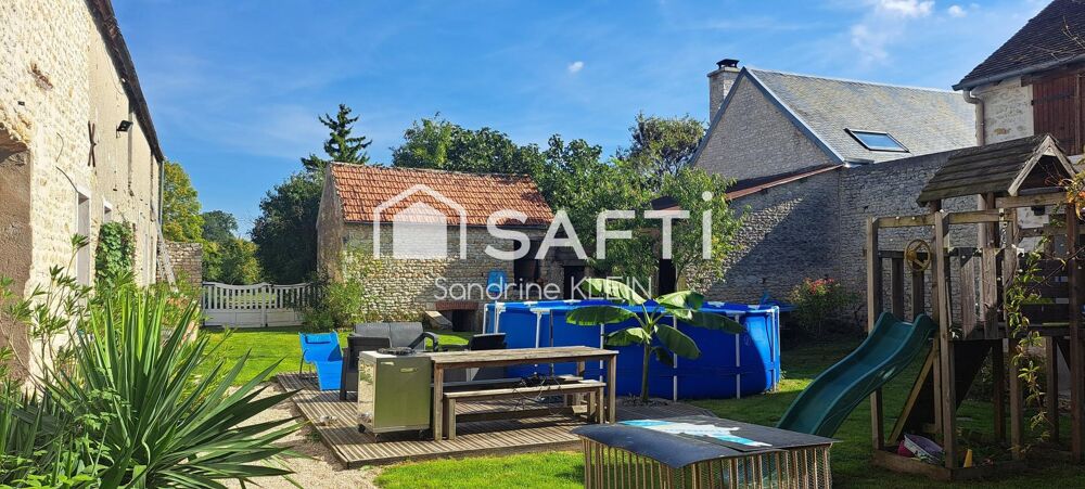 Authentique corps de ferme, 5 pièces avec dépendances, terrain de 3735 m²